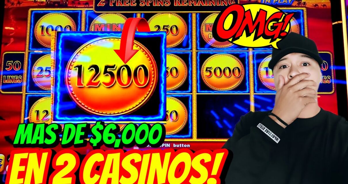 RARE 12,500 JACKPOT BALL LANDS RANDOMLY 2 JACKPOTS EN 2 CASINOS