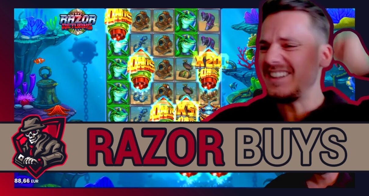 RAZOR RETURNS ? | ER BALLERT DIE GOLDENE!!! ? | Freegames High Stake ? | Casino Highlights