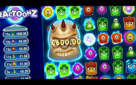 REACTOONZ ? TOP MEGA, BIG, MAX WINS OF THE WEEK IN ONLINE CASINO ? ONLINE CASH GAMES