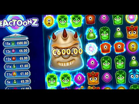 REACTOONZ ? TOP MEGA, BIG, MAX WINS OF THE WEEK IN ONLINE CASINO ? ONLINE CASH GAMES