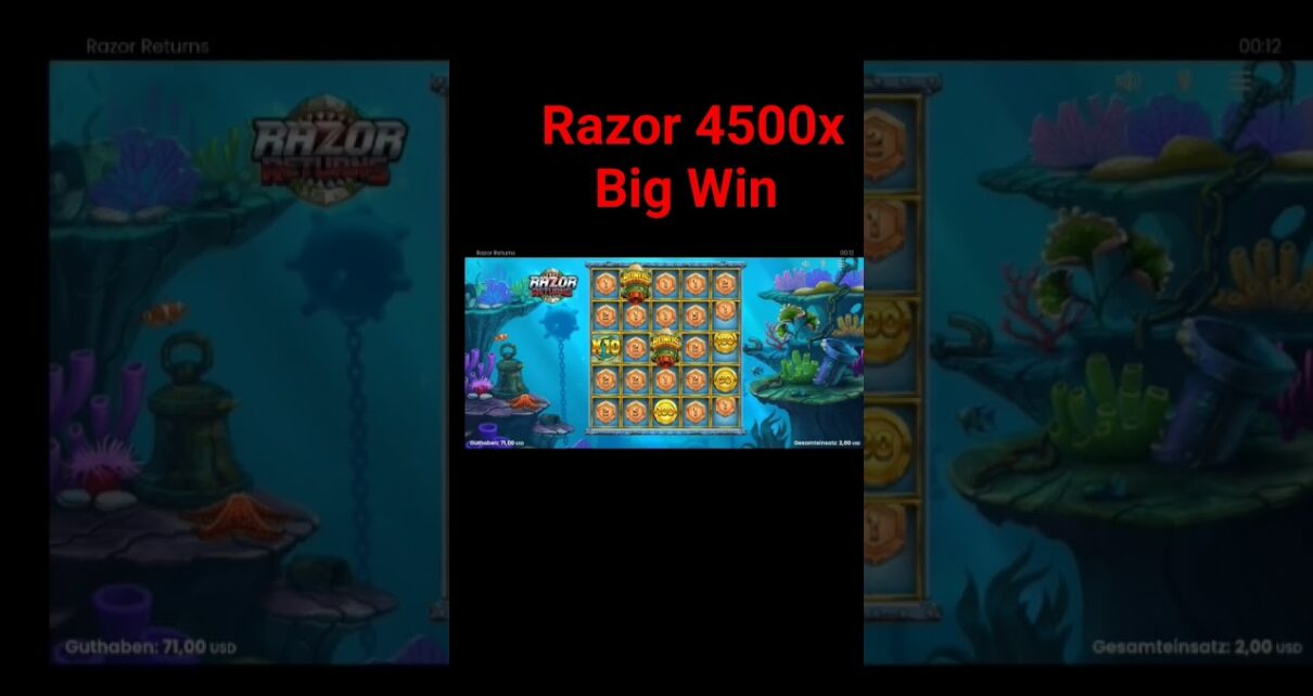 Razor Returns Big Win Online Casino