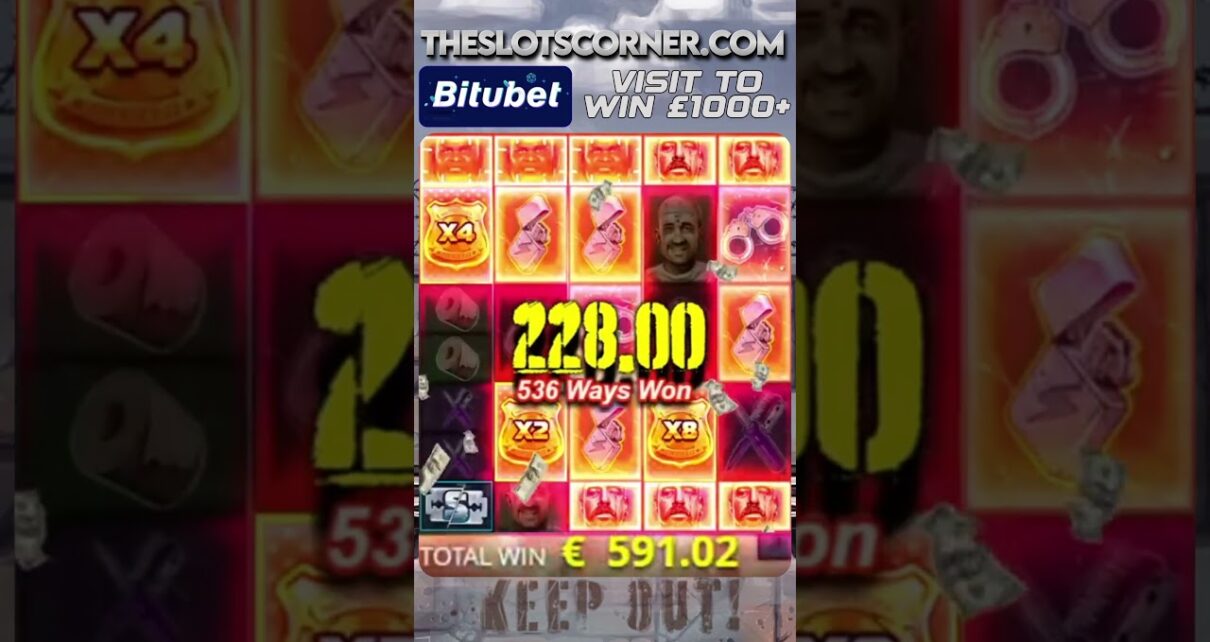 SAN QUENTIN SUPER BONUS – SPLITS GALORE GIVES A MEGA BIG WIN!