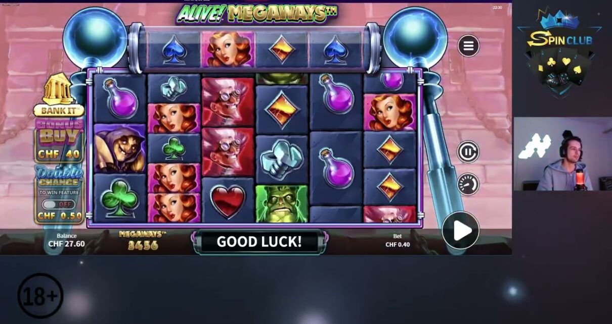 Spin Club – Swiss4Win – Online Casino Streamer – Alive! Megaways