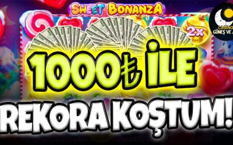 ? Sweet Bonanza  ?1000₺ Küçük Kasa ile Hayatımın En Zor Vurgunu! | Çok Kapalı Oyun! | Big Win!