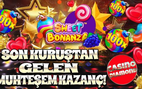 Sweet Bonanza | SON KURUŞTAN EFSANEVİ KAZANCA | BIG WIN #sweetbonanzamaxwin #sweetbonanzabigwin