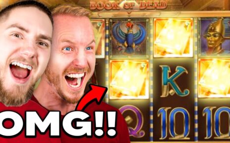 TRÄFFAR BONUSSPEL PÅ MAX BET!!! (1000 KR) Book of Dead BIG WIN hos Maria Casino