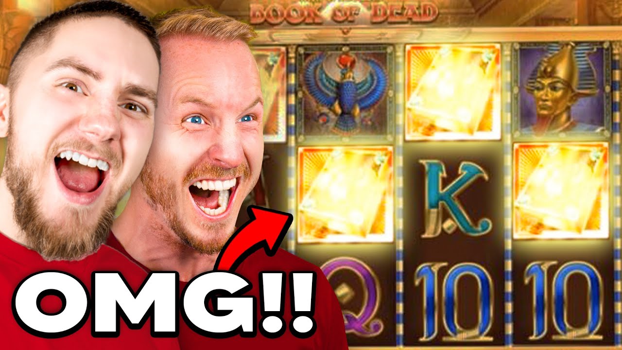 TRÄFFAR BONUSSPEL PÅ MAX BET!!! (1000 KR) Book of Dead BIG WIN hos Maria Casino