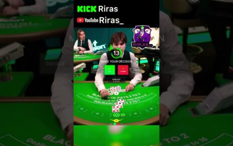 This session was tense AF #blackjack #casino #gambling #onlinecasino #poker #slots #shorts