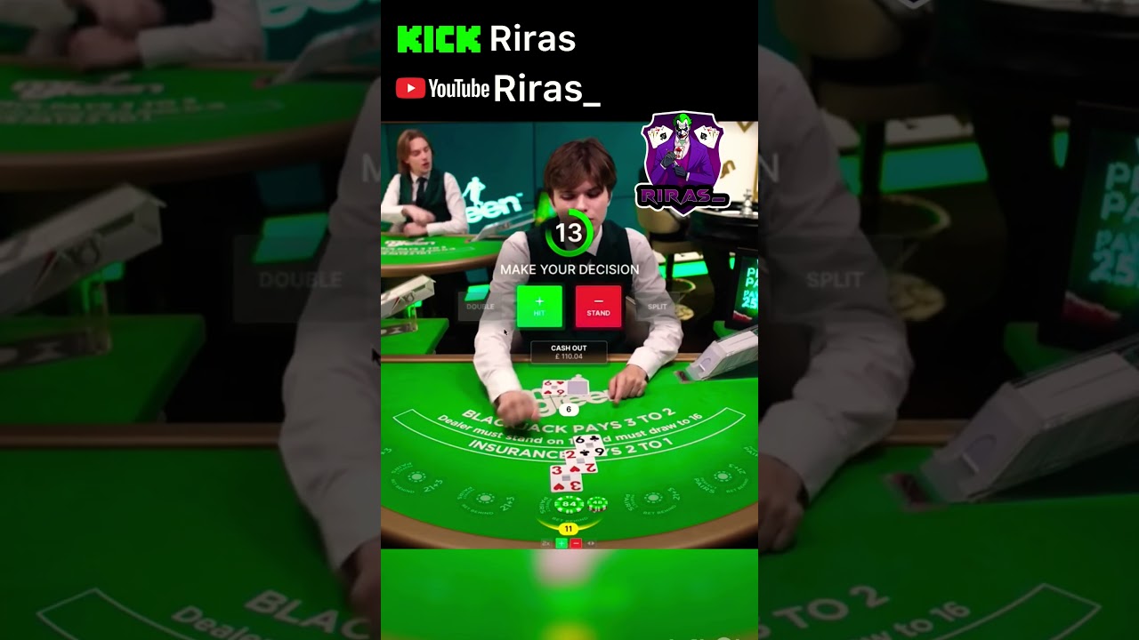 This session was tense AF #blackjack #casino #gambling #onlinecasino #poker #slots #shorts