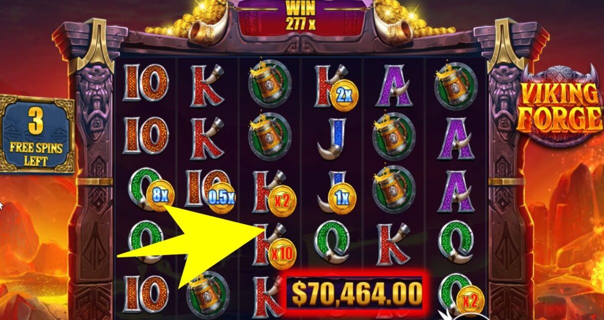 VIKING FORGE BRAND NEW SLOT EPIC WIN BONUS BUY ONLINE CASINO ONLINE SLOT