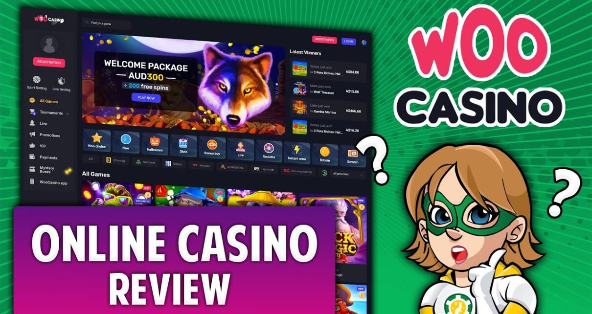 Woo Casino ? Online Casino Review (0 + 200 Free Spins Bonus)