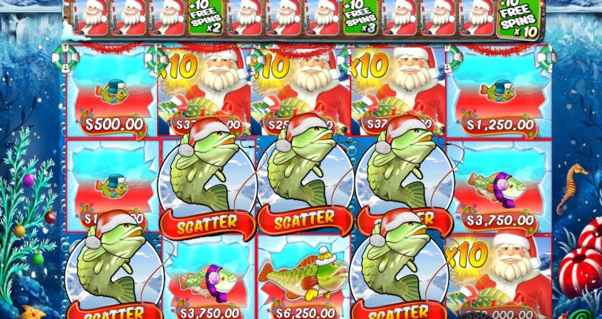 10X BIG BASS CHRISTMAS 4 FISHERMEN EPIC WIN BONUS BUY ONLINE CASINO ONLINE SLOT