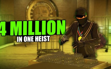  meg In 1 Heist!, With Casino Heist Vault Glitch | Silent And Sneaky Roof Entrance