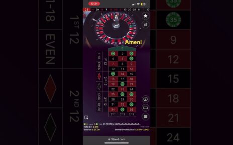 And 33 lands to pay for the day #roulette #fun #onlinecasino