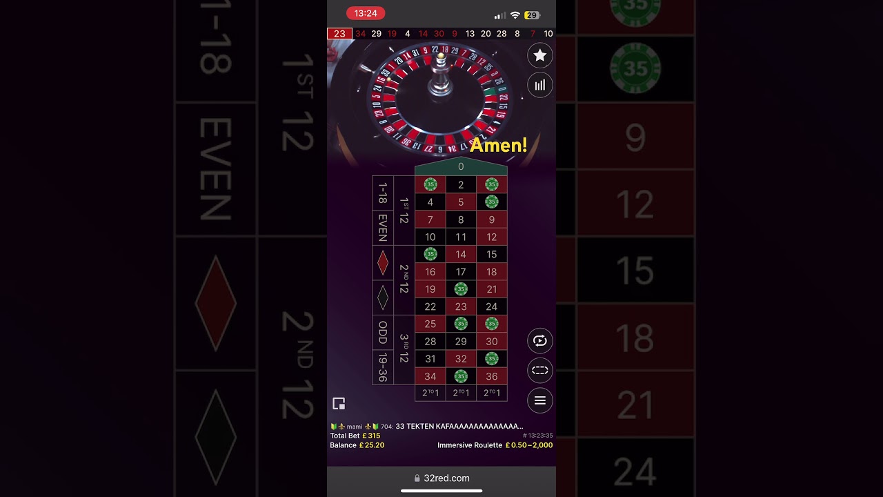 And 33 lands to pay for the day #roulette #fun #onlinecasino