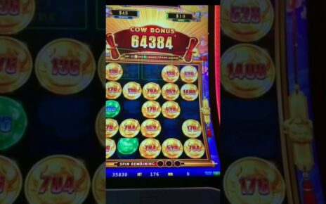 BIG BONUS WIN!!! COIN COMBO SLOT MACHINE COW BONUS #slotwin #nicebonuswin #casinogame