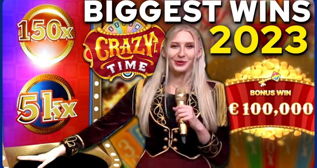 Biggest Wins on Crazy Time Games 2023