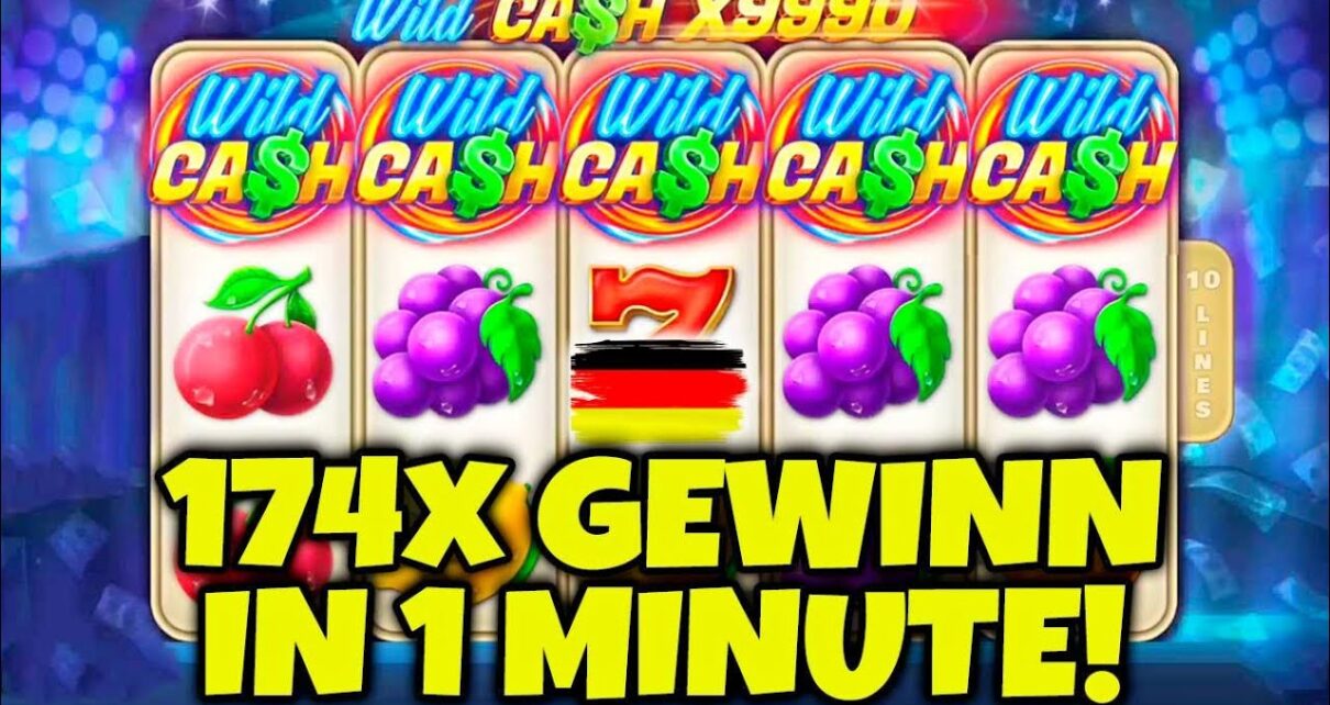 ?Das ist einfach sehr schnelles Gewinn in deutschen online Casino! Ich habe x174 Gewinn in 1 min!