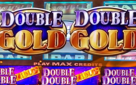 Double Double Gold  Denom Old schoolhouse 3 Reel Casino Slot