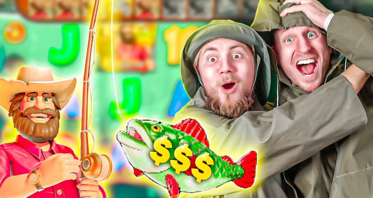 Fiskar upp STORVINST! (Big Bass Splash big win)