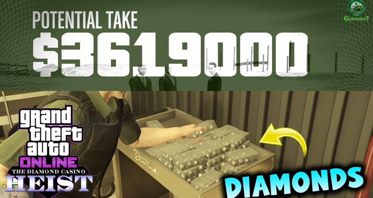 GTA Online – Casino Heist – Diamonds – Hard Mode – Big Con