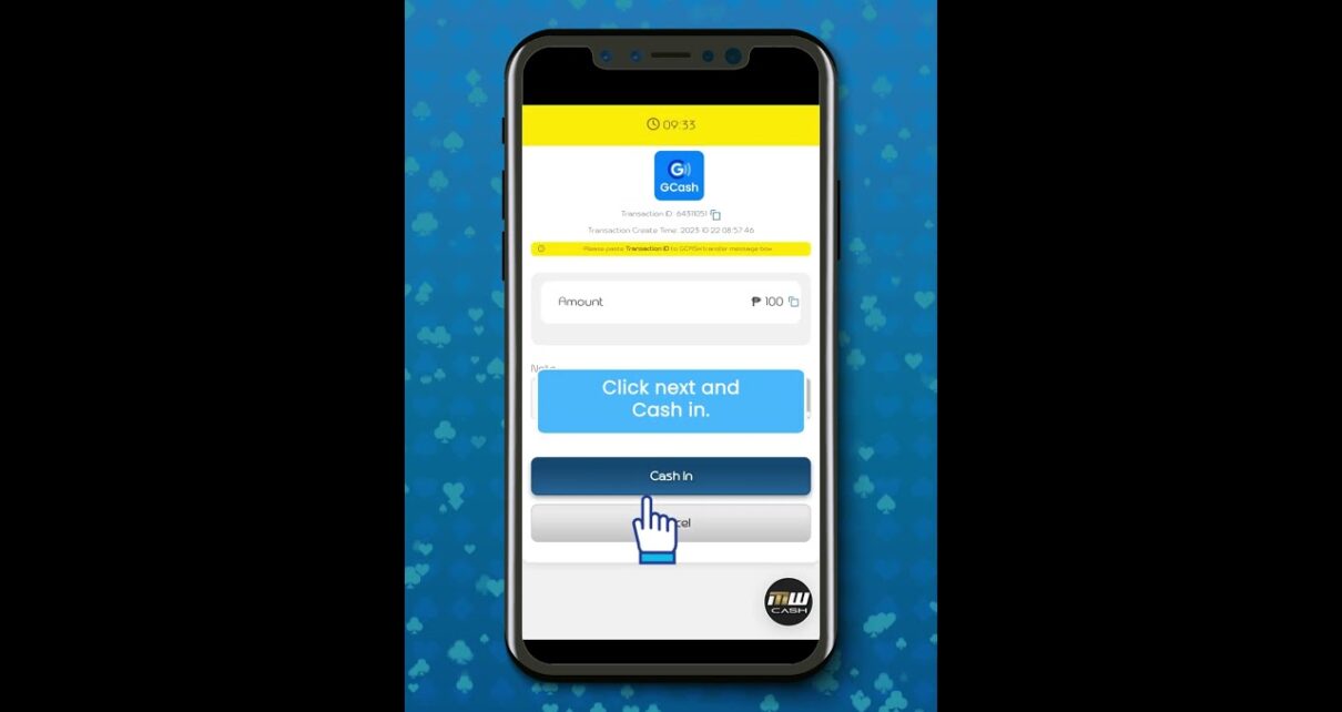 How to Cash In – Deposit – MWCASH Online Casino Guide