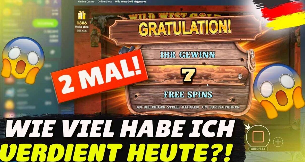 Ich habe 2 Free Spins in 3 Minuten bekommen! Online Casino in Deutschland zum Geld verdienen 2024