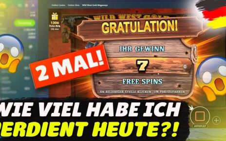 Ich habe 2 Free Spins in 3 Minuten bekommen! Online Casino in Deutschland zum Geld verdienen 2024