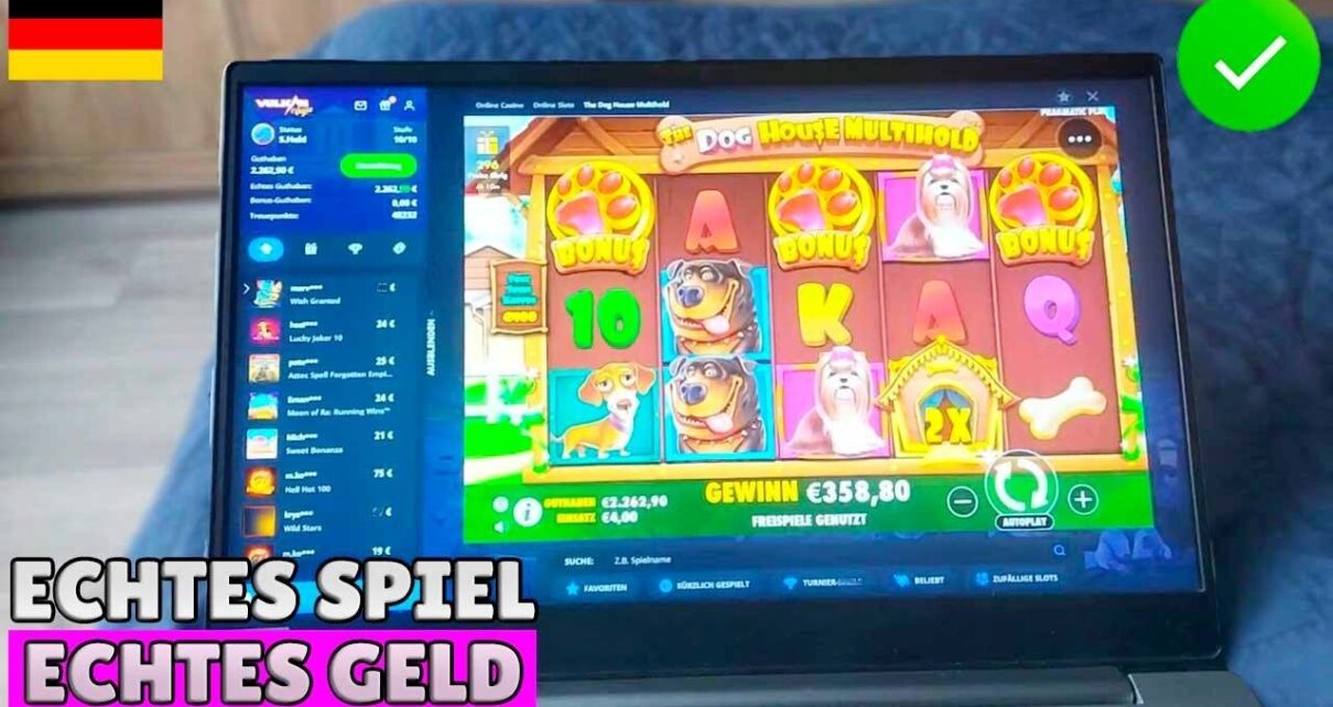 ?Ich habe gewonnen in The Dog House Multihold! Zuverlässiges deutsches Online Casino für echtes Geld