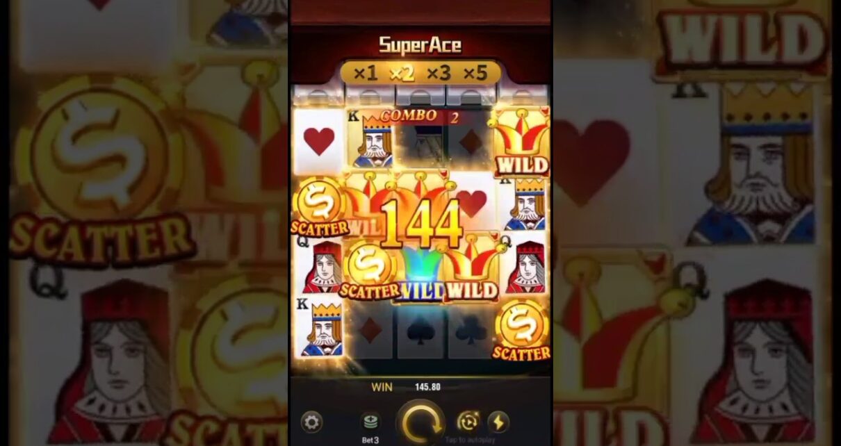 JILI SLOT-SUPER ACE #viral #onlinebetting #onlinecasino #youtubeshorts  #casinoworld