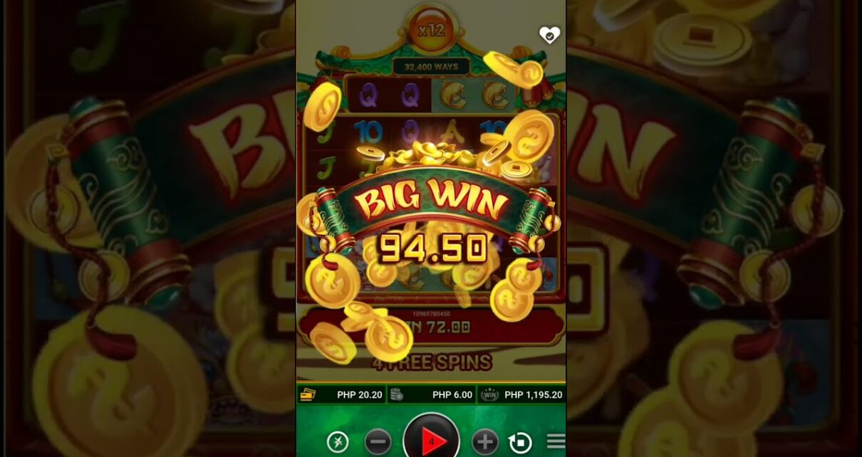 Lucky win for a New Online Casino Apps! BigWin in Rich in Caishen!