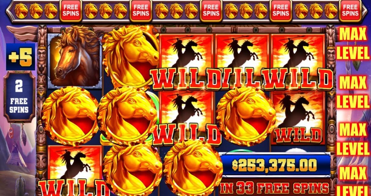 MAX LEVEL MUSTANG TRAIL INSANE WIN BONUS BUY ONLINE CASINO ONLINE SLOT 2d tape 33 FREE SPINS