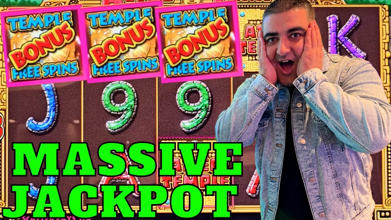 My BIGGEST JACKPOT On Aztec Temple Slot Machine - Las Vegas Big Jackpots