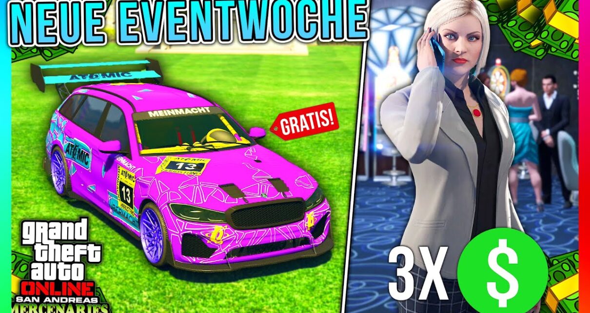 Neue Eventwoche in GTA Online! Diamanten zurück, 3x $ auf Casino & mehr! | GTA 5 word Deutsch