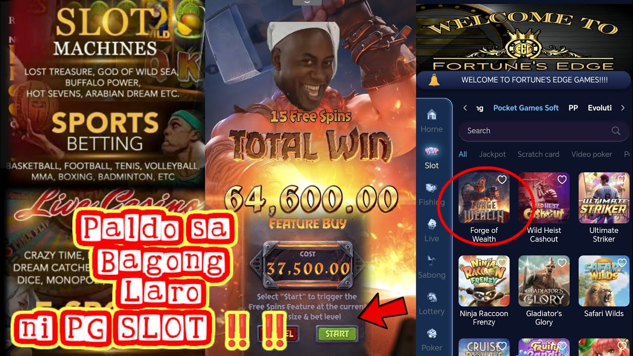 Pg Slot FORGE WEALTH bagong Laro na Pumapaldo | Online Casino | Pocket Gaming Soft | Fortune Edge