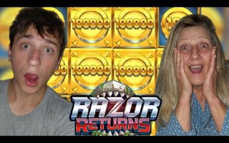 RAZOR RETRUNS MAX WIN !!? – AVEC MA MERE ! BEST OF CASINO #20