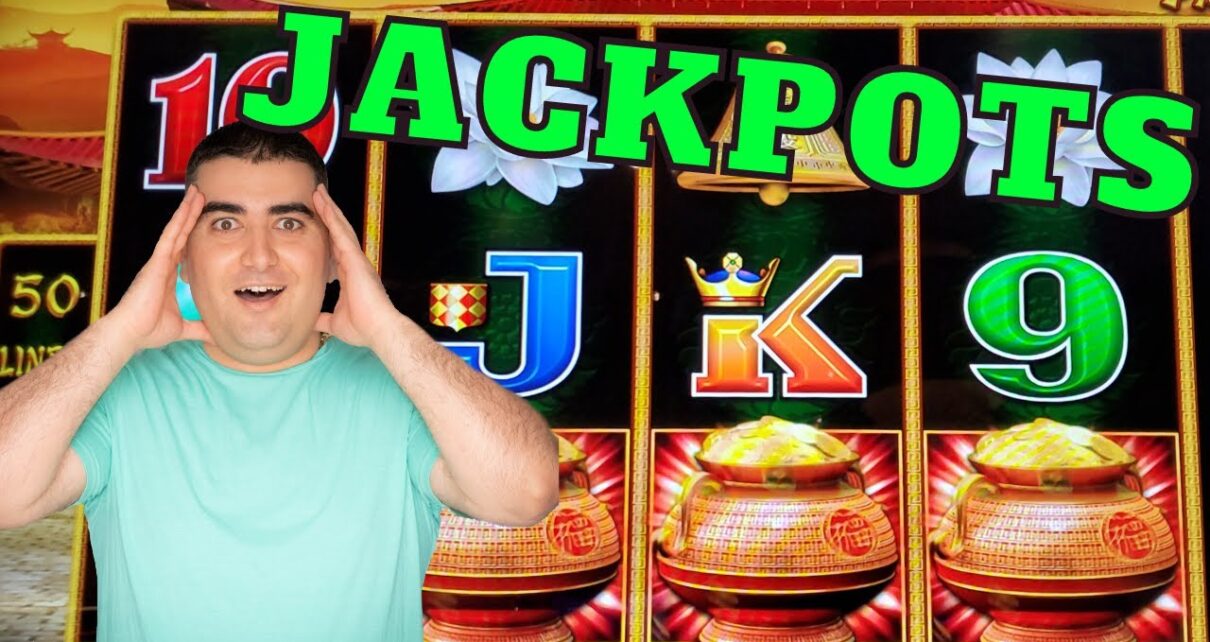 So Many JACKPOTS & BONUSES On Dragon Link Slot