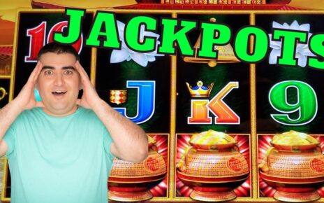 So Many JACKPOTS & BONUSES On Dragon Link Slot