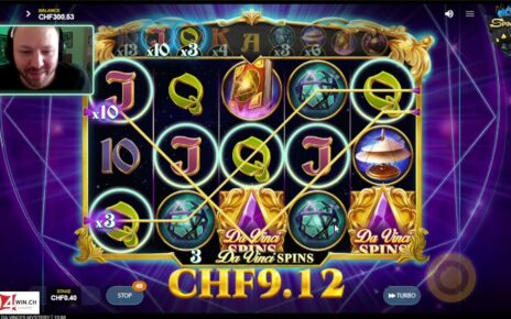 Spin Club – Swiss4Win – Online Casino Streamer – Da Vinci’s Mystery