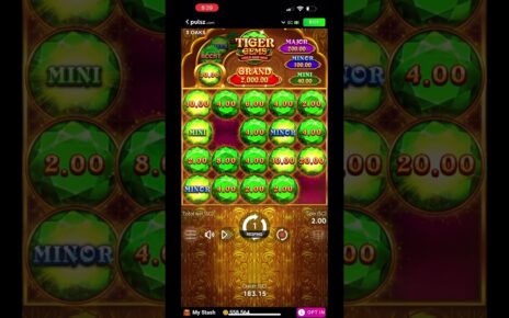 Tiger Gems!!! Jackpot  Spin online Casino Pulz.com BIG WINSSS