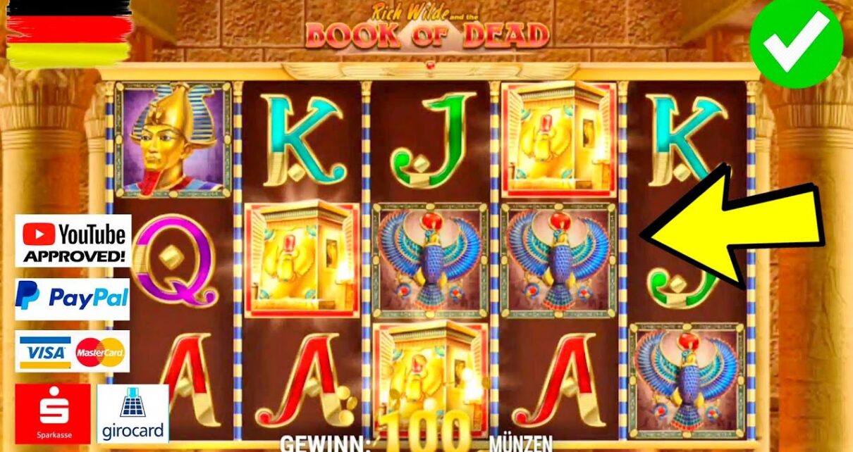 Unerwartete Gewinne im Book of Dead! Online Casino in Deutschland für echtes Geld (mit lizenz)