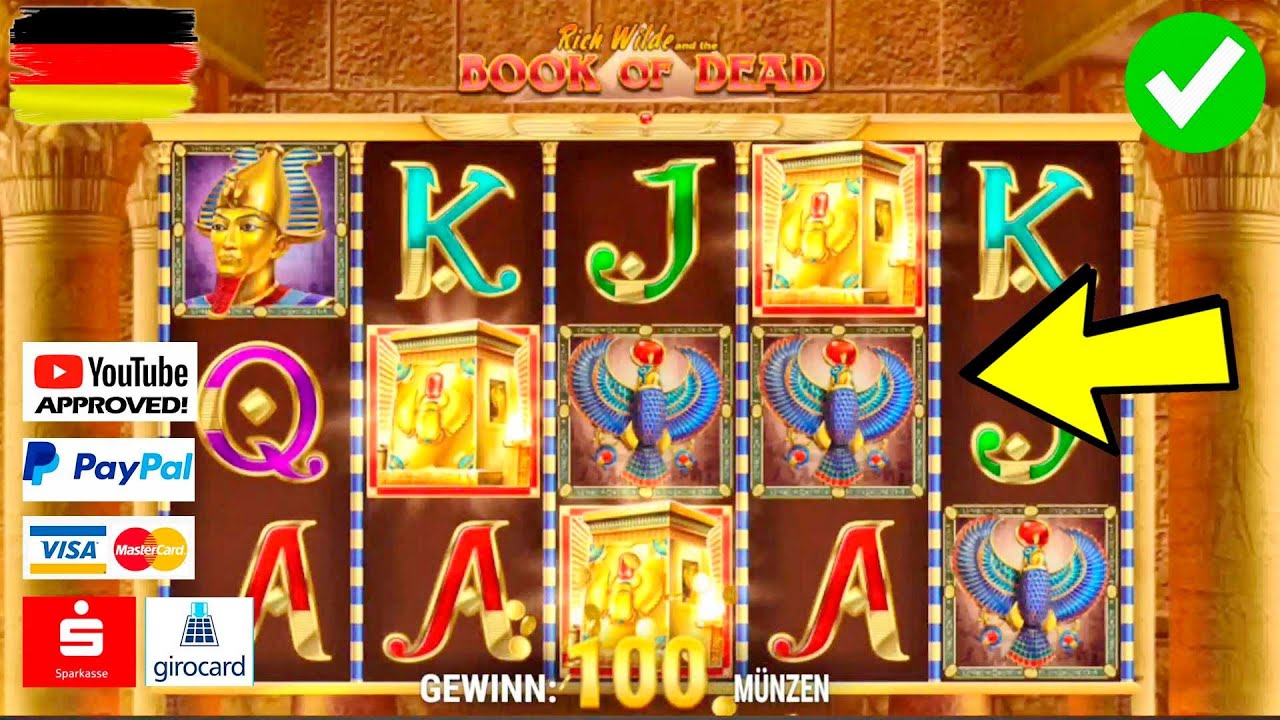 Unerwartete Gewinne im Book of Dead! Online Casino in Deutschland für echtes Geld (mit lizenz)