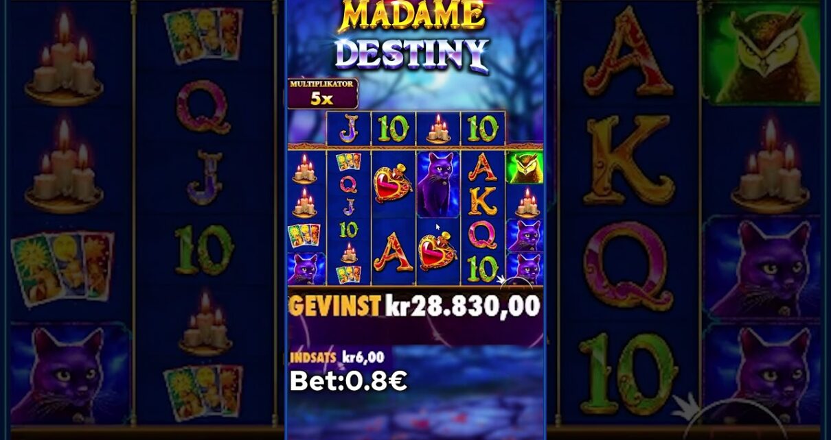 i Spin BIG WIN on Madame Destiny?
