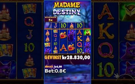 i Spin BIG WIN on Madame Destiny?