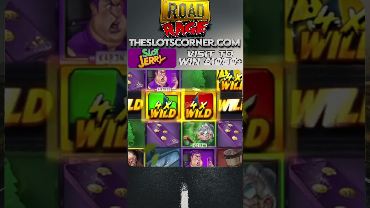 ROAD RAGE BIG WIN! DAMN YOU GRANNY #shorts #slots #bigwins #slotsbigwin #onlineslots #onlinecasino