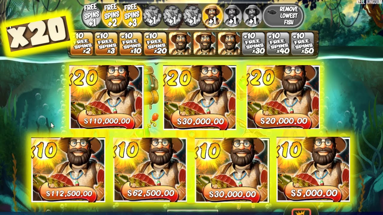 20X BIG BASS AMAZON XTREME HUGE WIN 3 FISHERMAN 20X MULTIPLIER BONUS BUY ONLINE CASINO ONLINE SLOT