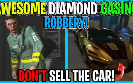 AWESOME New Diamond Casino ROBBERY For salve Yard In GTA 5 Online (The Podium Robbery)