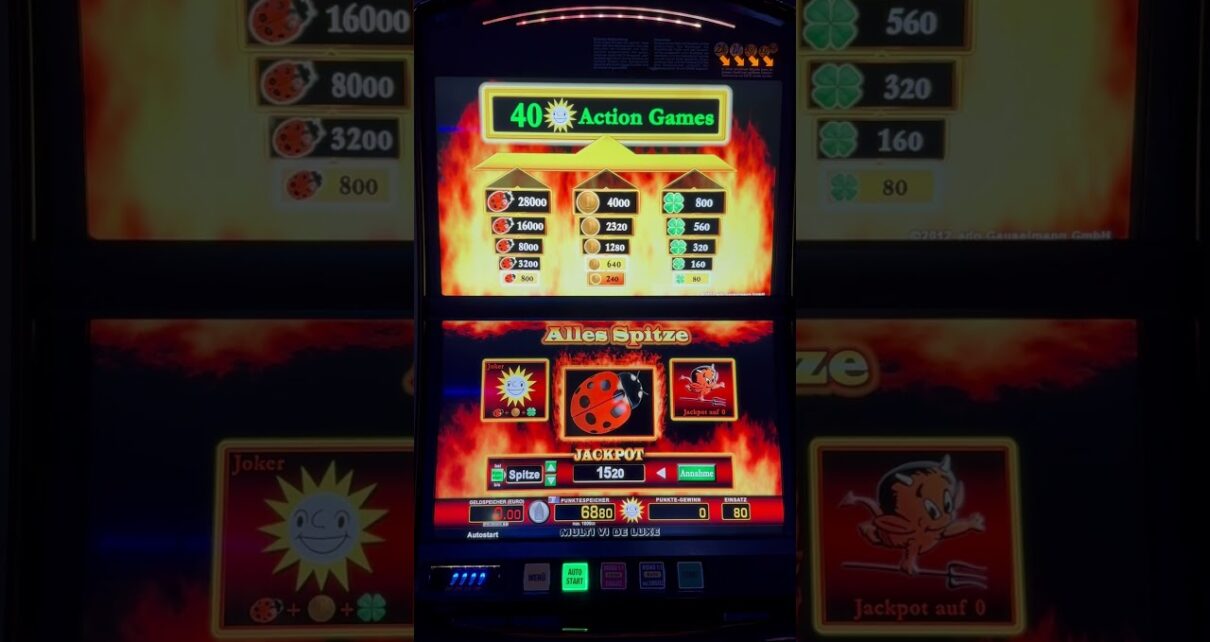 Alles Spitz mach Minus Aktion! #2023 #casino #glücksspiel #novoline #spielbank #merkur #viral