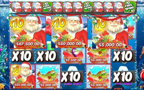 BIG BASS CHRISTMAS EPIC WIN 10X MULTIPLIER BONUS BUY ONLINE CASINO ONLINE SLOT