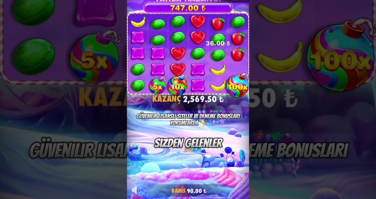 Bitmeyen Kombo Gördünüz Mü ? – Sweet Bonanza Rekor Kazanç – #casino #slot #shorts